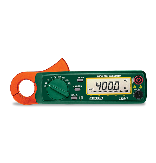 Extech 380941 200A AC/DC Mini Clamp Meter