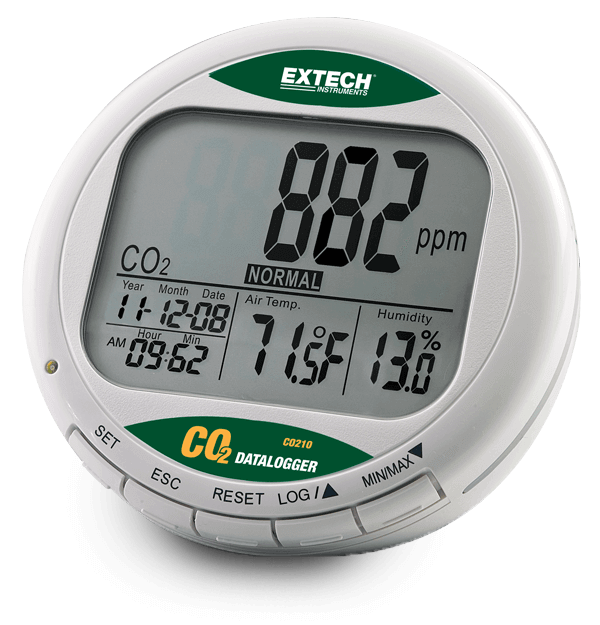 Extech CO210 Desktop Indoor Air Quality CO2