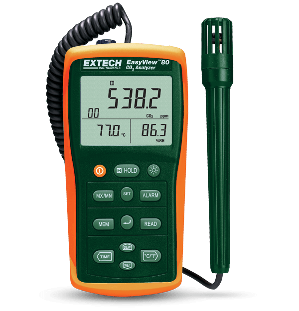 Air Quality Meter EA80 EasyView™ Indoor Air Quality Meter/Datalogger