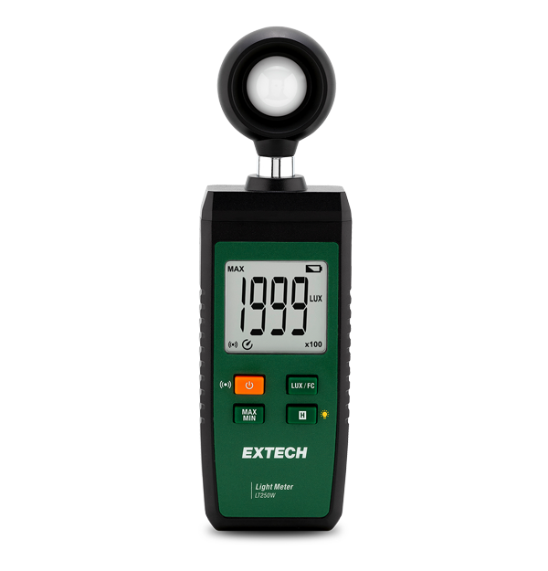Extech LT250W Light Meter with Connectivity to ExView® App