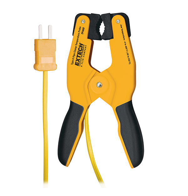 Contact Thermometer TP400 High Temperature Type-K Pipe Clamp (-4 to 450°F)